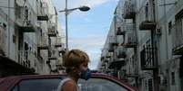 Menino com máscara de proteção na favela de Manguinhos, no Rio de Janeiro
09/04/2020
REUTERS/Ricardo Moraes  Foto: Reuters