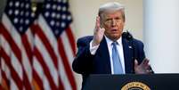 Presidente dos EUA, Donald Trump 
15/04/2020
REUTERS/Leah Millis  Foto: Reuters