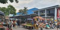 Centro comercial de Bangu, bairro onde incidência da covid-19 tem aumentado bastante  Foto: Divulgação