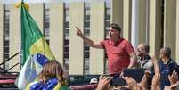 'Não queremos negociar nada', disse o presidente Jair Bolsonaro em ato  Foto: EVARISTO SA/AFP e Getty Images / BBC News Brasil