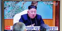 L&iacute;der da Coreia do Norte, Kim Jong Un. 21/4/2020. REUTERS/Heo Ran  Foto: Reuters