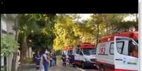 Médicos do Samu reclamaram de sobrecarga de trabalho.  Foto: Facebook/Reprodução / Estadão