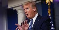 Presidente dos EUA, Donald Trump, em Washington
21/04/2020
 REUTERS/Jonathan Ernst  Foto: Reuters