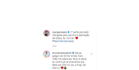 Bruna Marquezine comenta em foto de Mari Gonzalez  Foto: Reprodução, Instagram / PurePeople