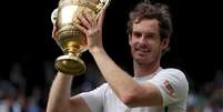 Andy Murray celebra conquista do torneio de Wimbledon em 2016
10/07/2016
REUTERS/Andrew Couldridge  Foto: Reuters