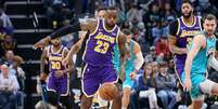 Lance da partida entre os Los Angeles Lakers e o Memphis Grizzlies, pela NBA, liga de basquete interrompida devido &agrave; pandemia do coronav&iacute;rus. Credit: Nelson Chenault-USA Today Sports/File Photo  Foto: Reuters