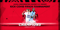 Long e Isak venceram o Kick Covid Fifa 20 – Foto: Reprodução  Foto: Gazeta Esportiva