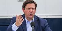 Ron DeSantis, governador da Fl&oacute;rida 
08/04/2020
Al Diaz/Pool via REUTERS  Foto: Reuters