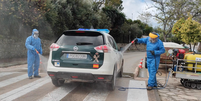 A cidade de Zahara de la Sierra tem feito um controle rigoroso para evitar a contaminação  Foto: Divulgação / BBC News Brasil