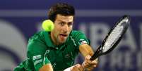 Tenista Novak Djokovic em final do ATP 500 contra Stefanos Tsitsipas
29/02/2020
REUTERS/Ahmed Jadallah  Foto: Reuters