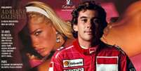Adriane Galisteu disse, anos depois, ter concordado com o pedido de Senna para suspender suas primeiras fotos na Playboy  Foto: Divulgação