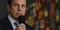 Governador de São Paulo, João Doria, no Palácio dos Bandeirantes.  Foto: ROBERTO CASIMIRO/FOTOARENA / Estadão Conteúdo