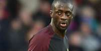 Yaya Touré em ação pelo Manchester City, na Premier League (Foto: Oly Greenwood/AFP)  Foto: Lance!