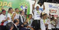 Paulista conquistou a Copa do Brasil de 2005 em cima do Fluminense  Foto: Estadão