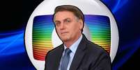 Bolsonaro já avisou que não vai facilitar o processo de renovação da concessão do canal em 2022  Foto: Blog Sala de TV (fotos: Isac Nóbrega/Presidência da República e Divulgação/TV Globo)