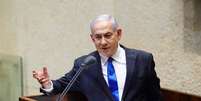 Premier Benjamin Netanyahu começa a ser julgado por corrupção  Foto: EPA / Ansa