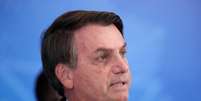 Bolsonaro fala a jornalistas em Brasília
 23/3/2020 REUTERS/Ueslei Marcelino  Foto: Reuters