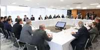 Vídeo da reunião ministerial foi divulgado pelo STF nesta sexta-feira  Foto: Palácio do Planalto / BBC News Brasil