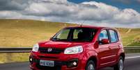 Fiat Uno Attractive: a vers&atilde;o de entrada custa R$ 44.990.  Foto: FCA / Divulga&ccedil;&atilde;o