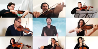Projeto 'Volare' uniu o tenor italiano e os músicos da Orquestra Sinfônica de Brasília  Foto: Reprodução/YouTube / Ansa - Brasil