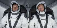 Astronauts Bob Behnken (L) and Doug Hurley will take part in a mission launching on 27 May  Foto: EPA / BBC News Brasil