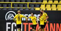 Borussia Dortmund tem duas vitórias e uma derrota após a volta da Bundesliga (Foto: Martin Meissner / AFP)  Foto: Lance!