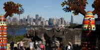 Zoolólgico Taronga, em Sydney, reabre para o público 
01/06/2020
REUTERS/Loren Elliott  Foto: Reuters