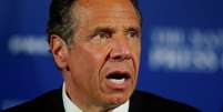 Governador de Nova York, Andrew Cuomo, durante entrevista coletiva em Washington
27/05/2020 REUTERS/Carlos Barria  Foto: Reuters