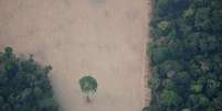 Vista aérea de local desmatado da Amazônia na região de Porto Velho (RO) 
21/08/2019
REUTERS/Ueslei Marcelino  Foto: Reuters