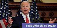 Candidato democrata à Presidência dos Estados Unidos, Joe Biden
02/06/2020
REUTERS/Joshua Roberts  Foto: Reuters