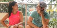 Amanda e Gabriel est&atilde;o passando a quarentena juntos. Eles aproveitam o isolamento para praticar o esporte que tanto os conecta, a corrida  Foto: Instagram / Reprodu&ccedil;&atilde;o