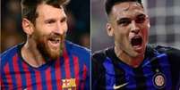 Dupla entre Lautaro e Messi no Barcelona pode beneficiar seleção argentina (Foto: AFP)  Foto: Lance!