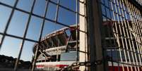 Estádio Monumental, em Buenos Aires  Foto: Agustin Marcarian / Reuters