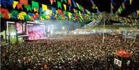 Na festa de São João do ano passado, Caruaru recebeu 2 milhões de turistas, segundo a prefeitura  Foto: Prefeitura de Caruaru/Divulgação / BBC News Brasil
