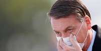 Bolsonaro no Palácio da Alvorada
 9/6/2020 REUTERS/Adriano Machado  Foto: Reuters
