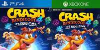 Crash Bandicoot 4: It's About Time deve ser continuação direta de Crash Bandicoot: Warped, de 1998.  Foto: Reprodução / Redes sociais