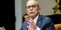 Assessor da Casa Branca Larry Kudlow 
07/04/2020
REUTERS/Kevin Lamarque  Foto: Reuters