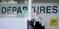 Movimentação no Aeroporto de Zaventem, na Bélgica  Foto: AFP / Ansa