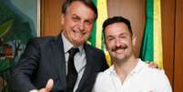 Diego foi criticado por foto ao lado do presidente (Reprodução / Instagram)  Foto: Lance!