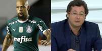 Foto: Cesar Greco/Palmeiras; Reprodução/YouTube  Foto: Lance!