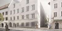 Reforma visa tornar o prédio pouco atraente para pessoas que glorificam o ditador nazista  Foto: DW / Deutsche Welle