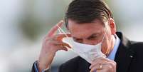 Presidente Jair Bolsonaro no Palácio da Alvorada, em Brasília
09/06/2020
REUTERS/Adriano Machado  Foto: Reuters