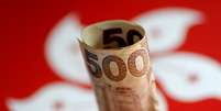 A Hong Kong dollar note is seen in this illustration photo May 31, 2017.     REUTERS/Thomas White/Illustration  Foto: Reuters