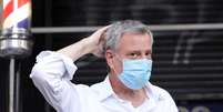 O prefeito da cidade de Nova York, Bill de Blasio. 23/06/2020. REUTERS/Caitlin Ochs. 

  Foto: Reuters