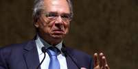 O ministro da Economia, Paulo Guedes, durante o seminário "A Nova Economia Liberal"   Foto: Fabio Motta / Estadão Conteúdo