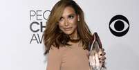 Naya Rivera posa para fotos após ser premiada no People's Choice Awards de 2014, em Los Angeles
08/01/2014
REUTERS/Kevork Djansezian  Foto: Reuters
