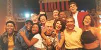 Encontro dos parcitipantes do 1&ordm; 'No Limite' no 'Doming&atilde;o do Faust&atilde;o', em outubro de 2000 &nbsp;  Foto: Globo / Divulga&ccedil;&atilde;o / Estad&atilde;o Conte&uacute;do
