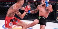 Sergio Pettis venceu Bandejas e se credenciou à disputa de título peso-galo (Foto: Divulgação/Bellator MMA)  Foto: Lance!