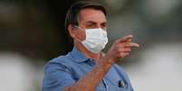 Presidente Jair Bolsonaro no Palácio da Alvorada, em Brasília
24/07/2020
REUTERS/Adriano Machado  Foto: Reuters