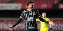 Éderson abriu o placar para a vitória do Corinthians sobre o Red Bull Bragantino (Foto: Rodrigo Coca/Corinthians)  Foto: LANCE!